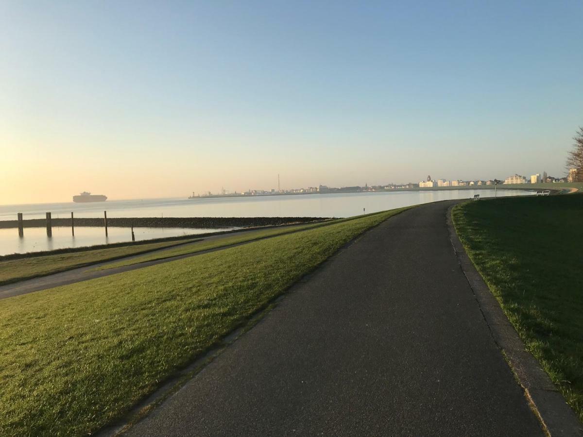 Deichblick Leilighet Cuxhaven Eksteriør bilde